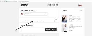 asos coupon promo code