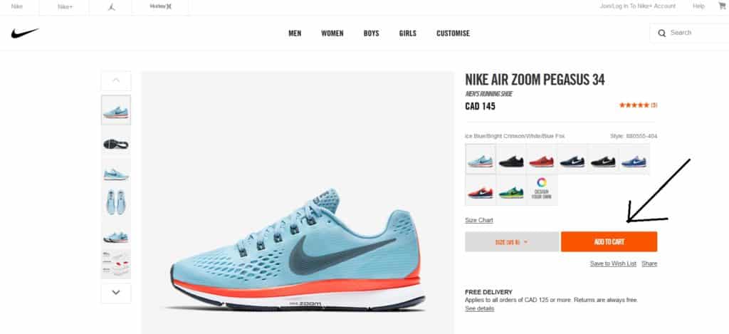 nike site promo code