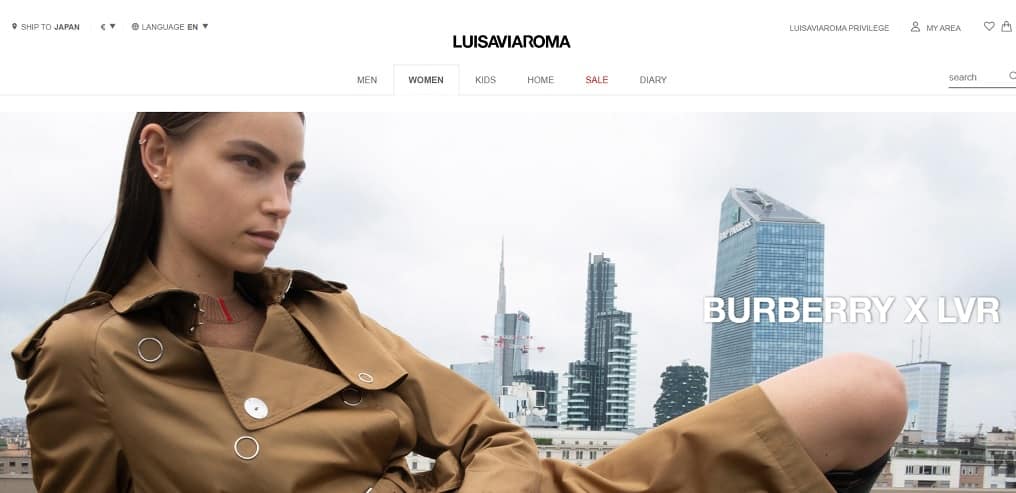 LUISAVIAROMA Kupóny