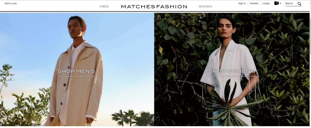 Cupom MATCHESFASHION