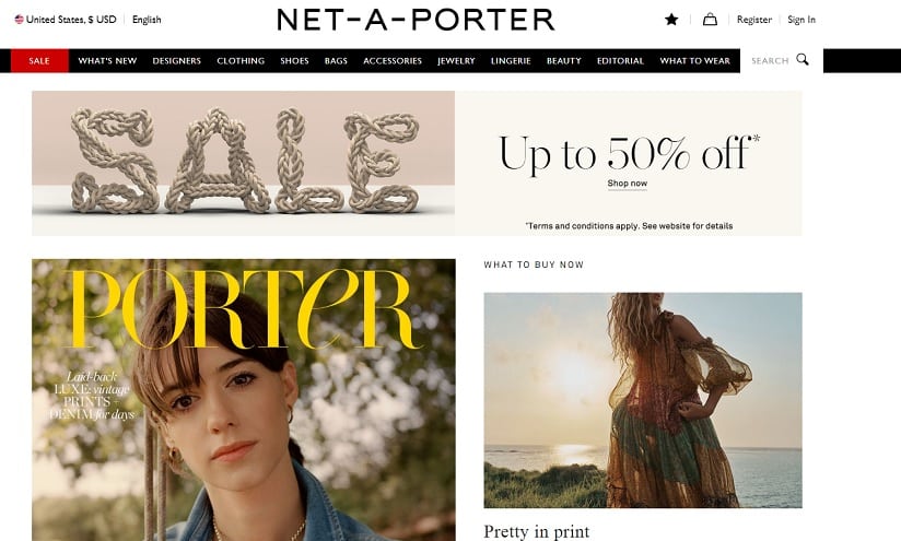 net-a-porter kuponger