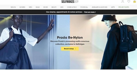 Kód SELFRIDGES