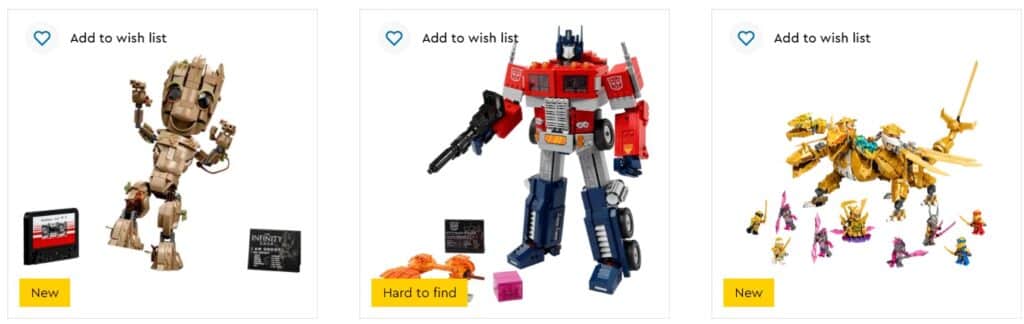 LEGO alennuskoodi