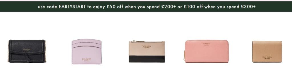 Kate Spade kupono kodas