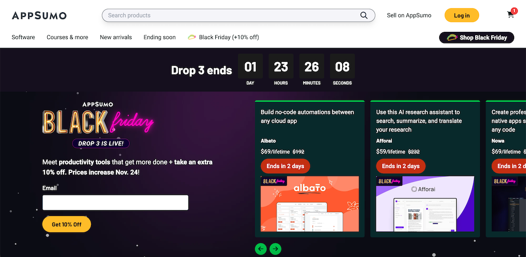 AppSumo BlackFriday