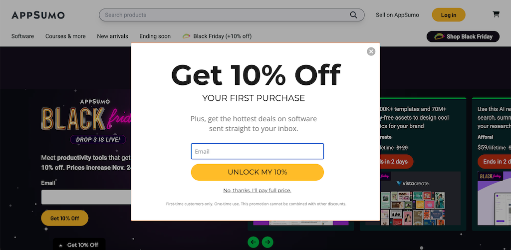 AppSumo NewCustomerDiscount