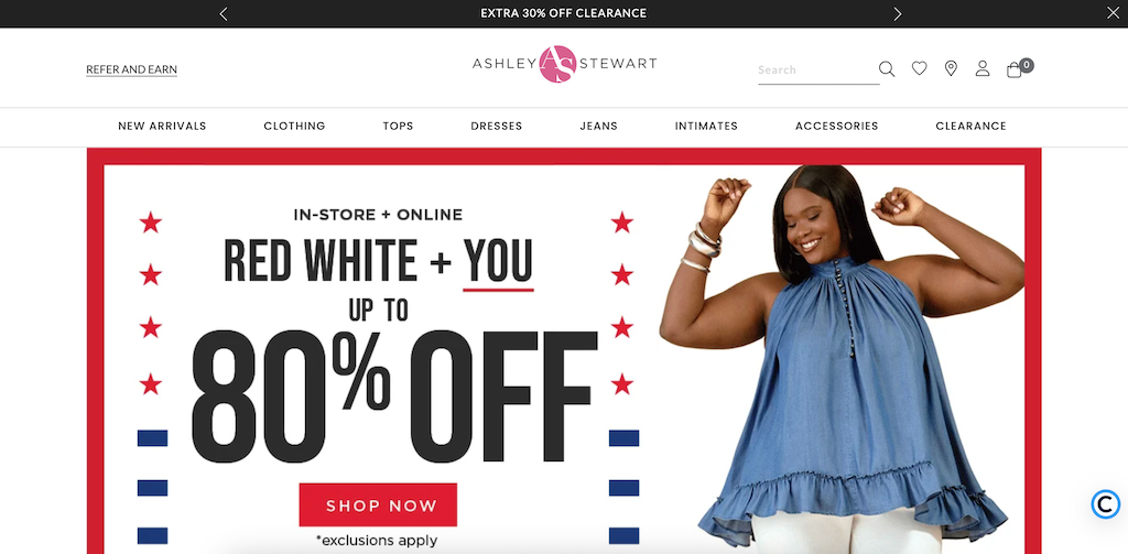 AshleyStewart veikals