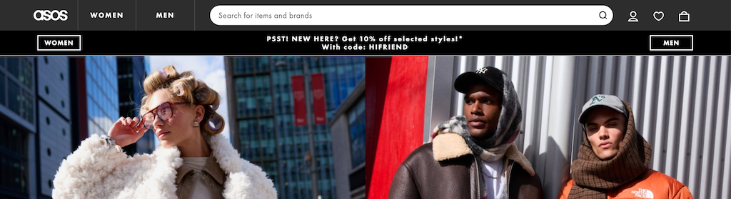 Asos FirstOrderDiscount