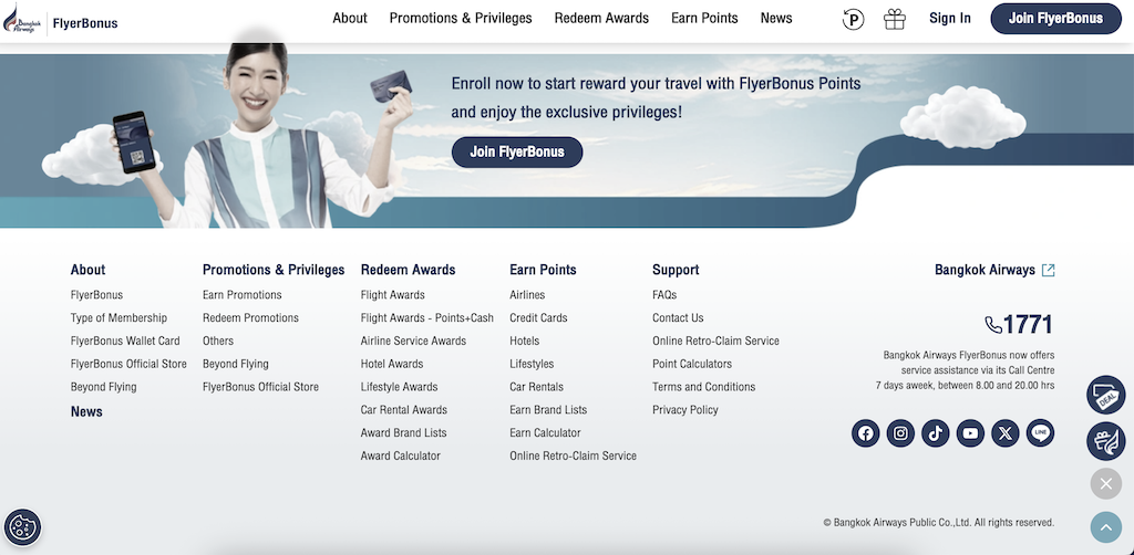 Bangkok Airways loyalty program