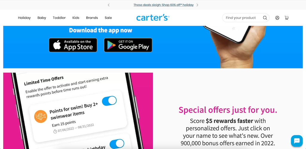 Carters AppDiscount