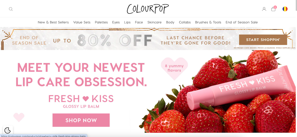ColourPop EndOfSeasonSale