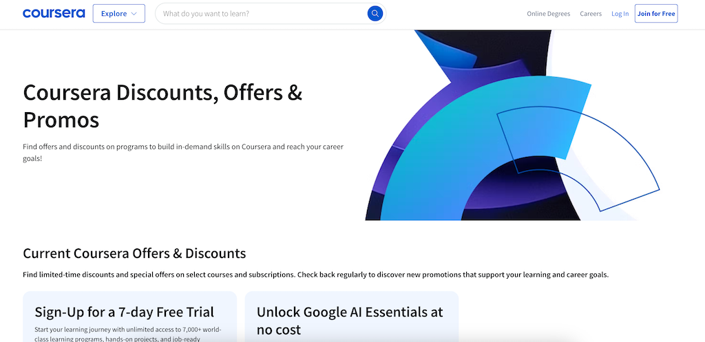 Coursera allahindlus