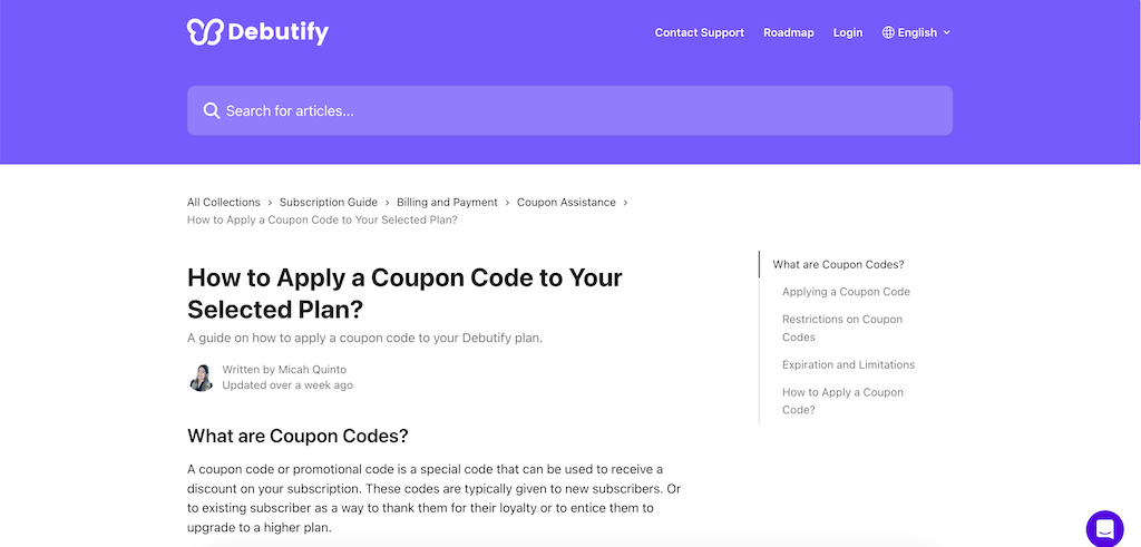 Debutify