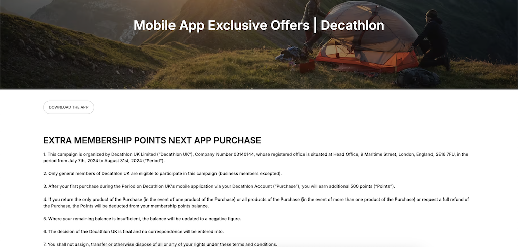 Decathlon AppRabat