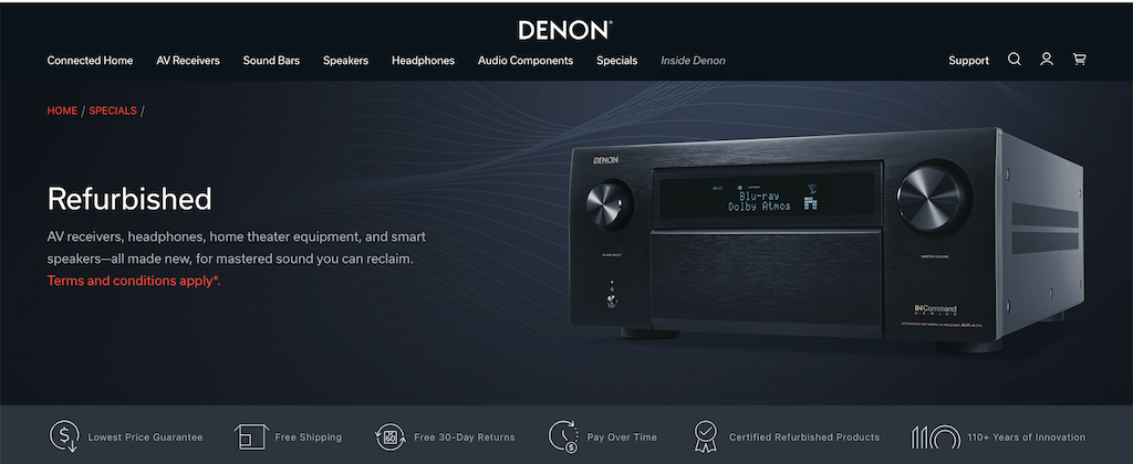 Denon RefurbishedDiscount