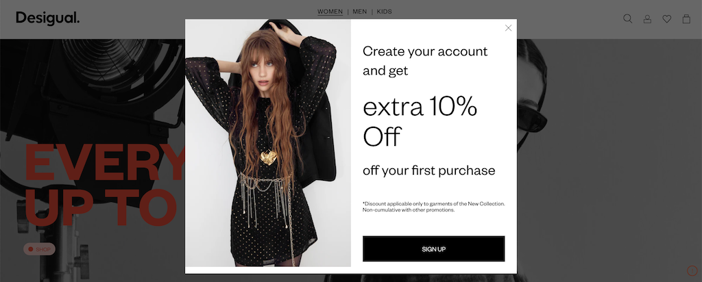 Desigual NewCustomerDiscount