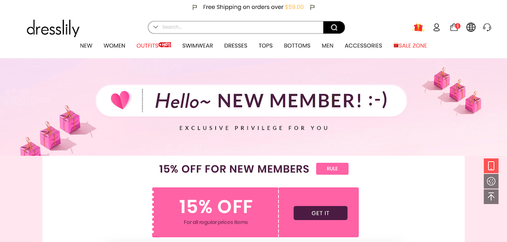 Dresslily NewCustomerDiscount