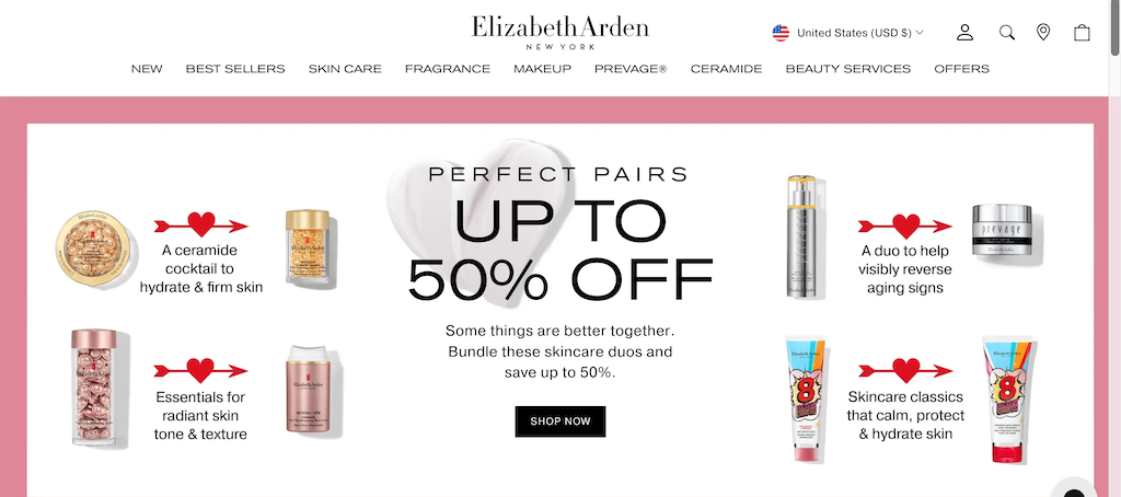 ElizabethArden Salg