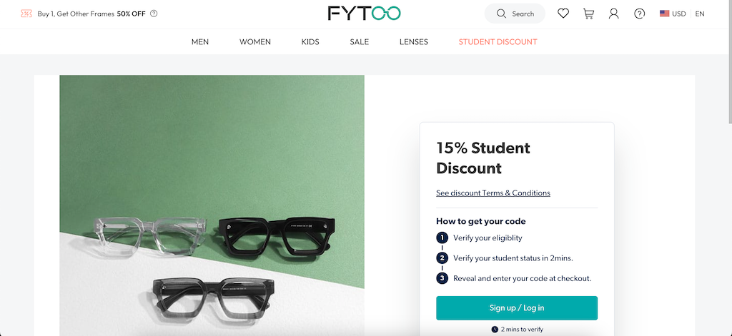 Fytoo 學生折扣