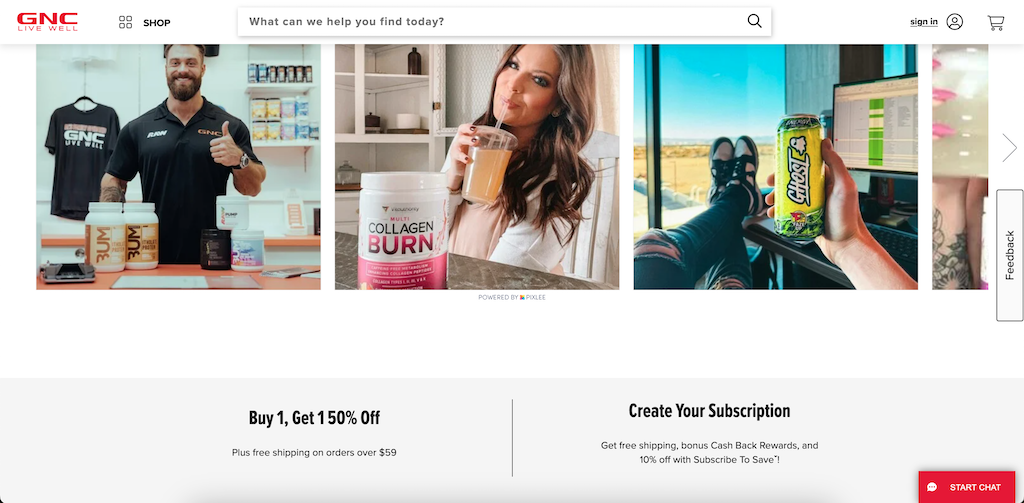 GNC NewCustomerDiscount