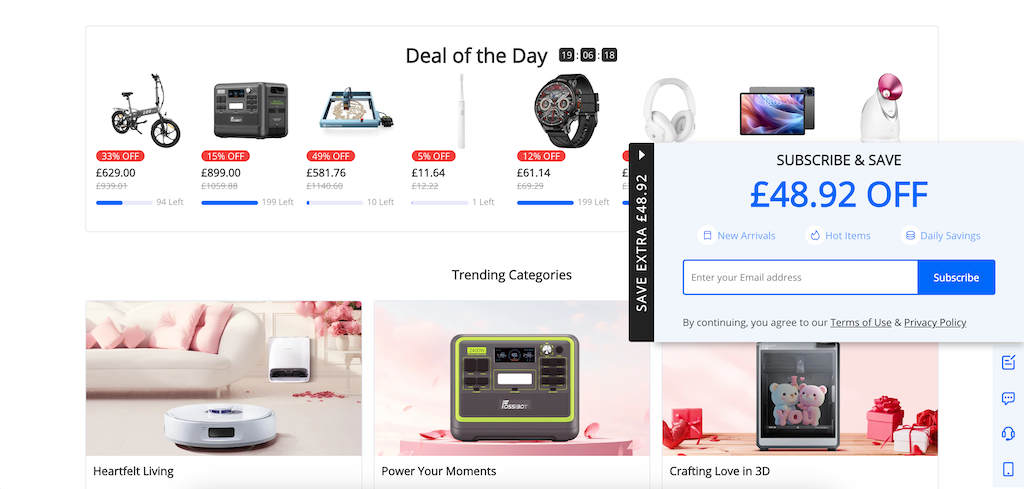 Geekbuying NewCustomerDiscount