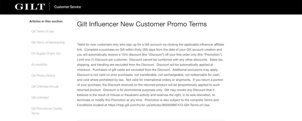Aranyozott InfluencerDiscount