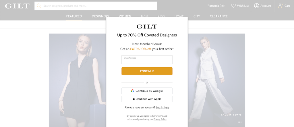 Aranyozott NewCustomerDiscount