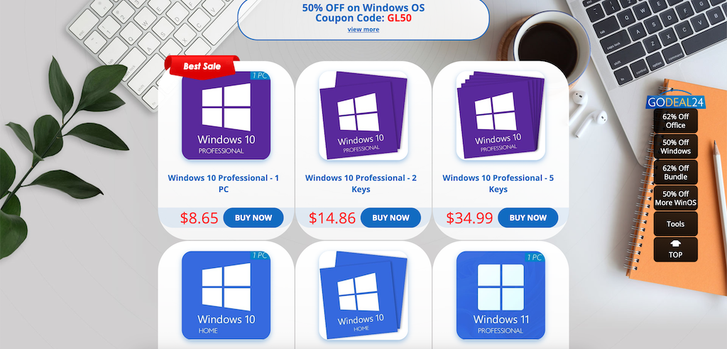 GoDeal24 WindowsCoupon