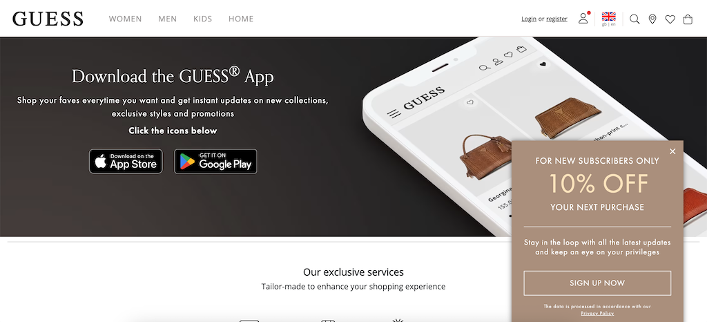 Guess NewCustomerDiscount