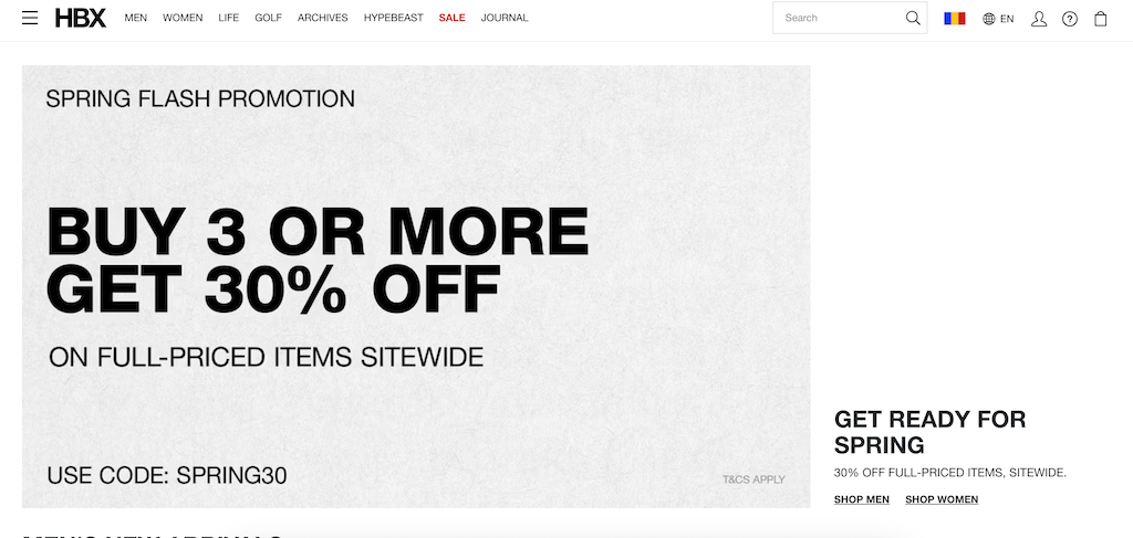 HBX FlashSale
