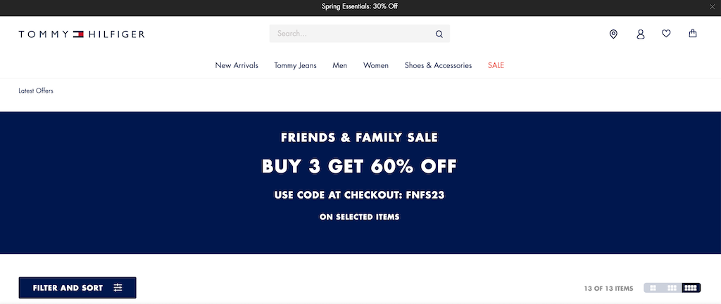 Hilfiger FriendsAndFamilyDiscount