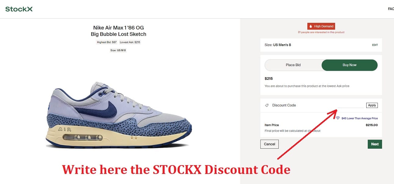 STOCKX Discount Code ⇒ 30 Discount in January 2024
