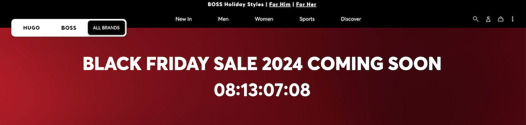 HugoBoss BlackFriday