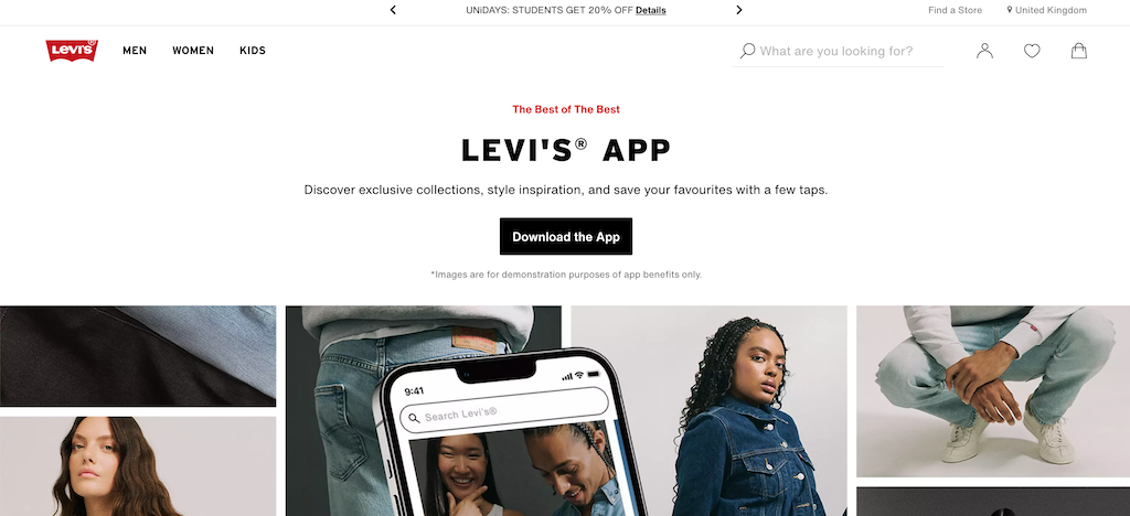 LEVIs AppDiscount