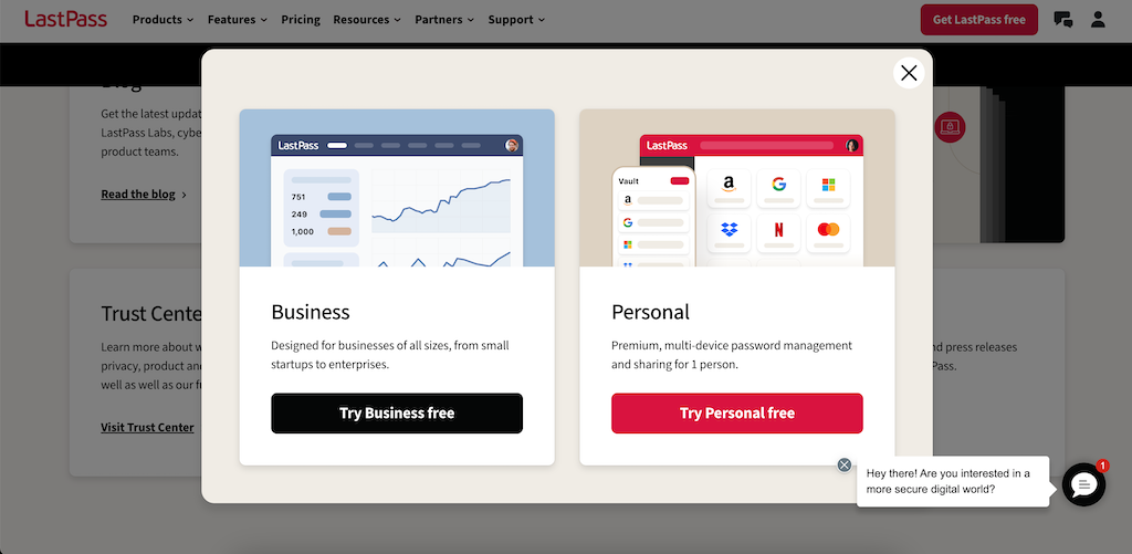 LastPass TrialVersion