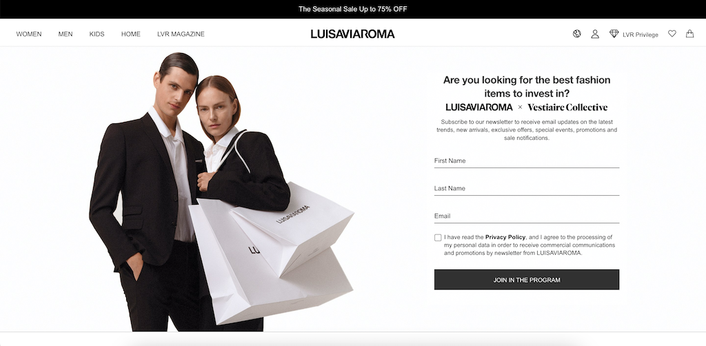 הנחה על ידיעון Luisaviaroma
