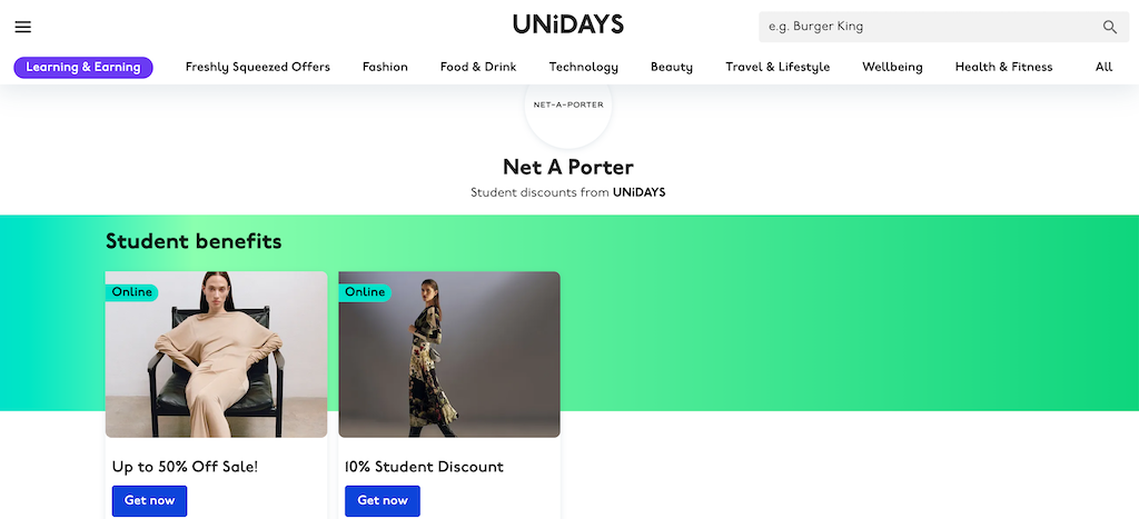 MrPorter Student Discount