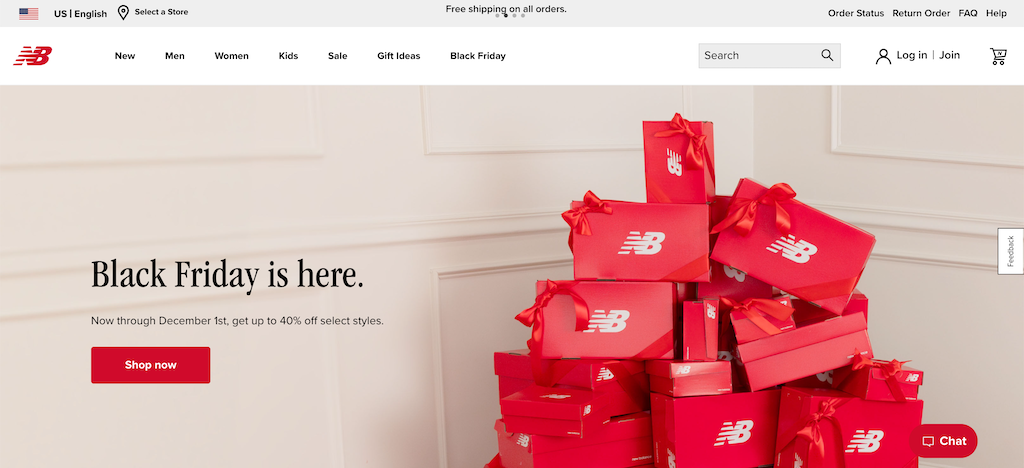 NewBalance BlackFriday