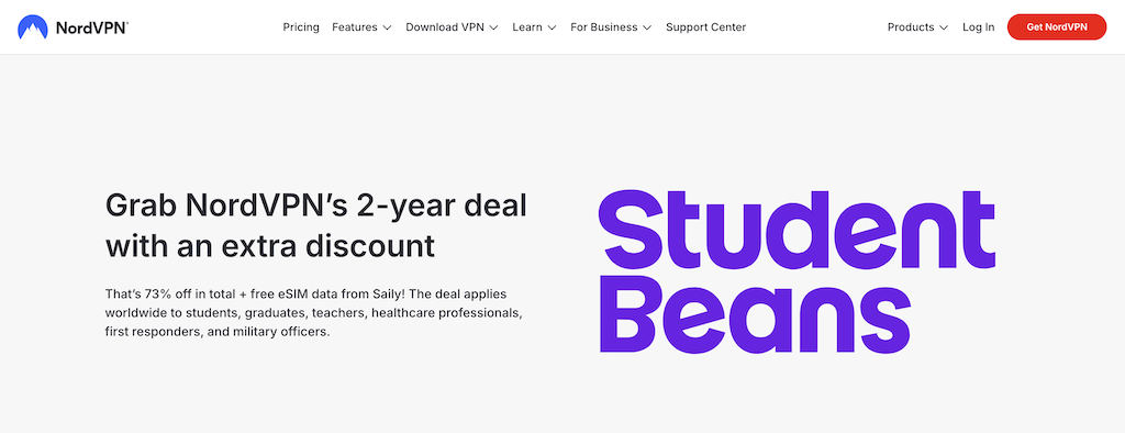 NordVPN studierabat