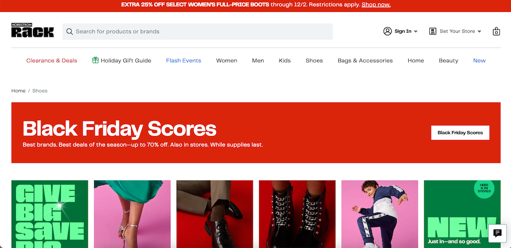 Nordstrom rack Black Friday sale