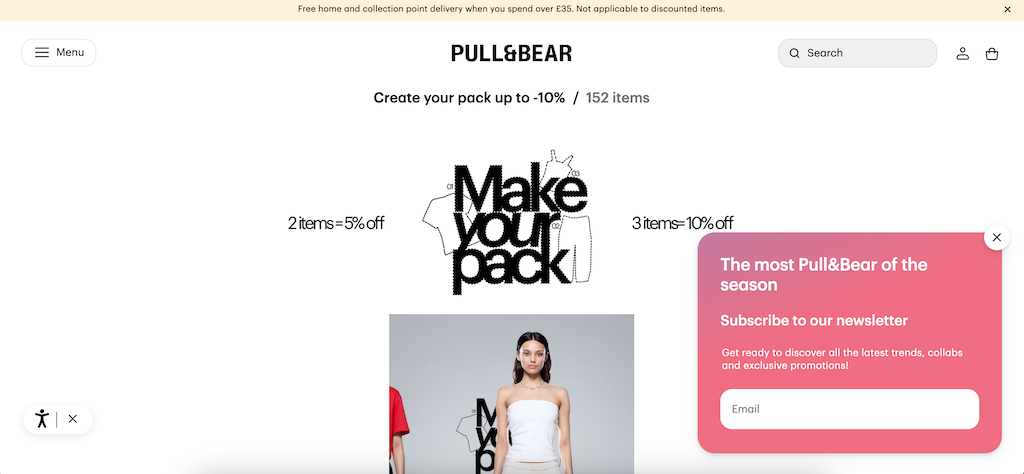 Pullandbear discounts