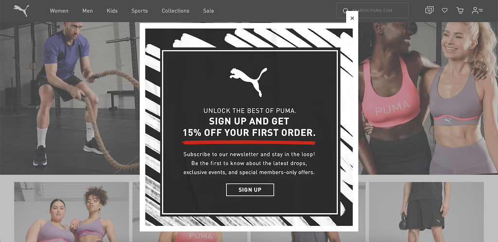 Puma NewCustomerDiscount