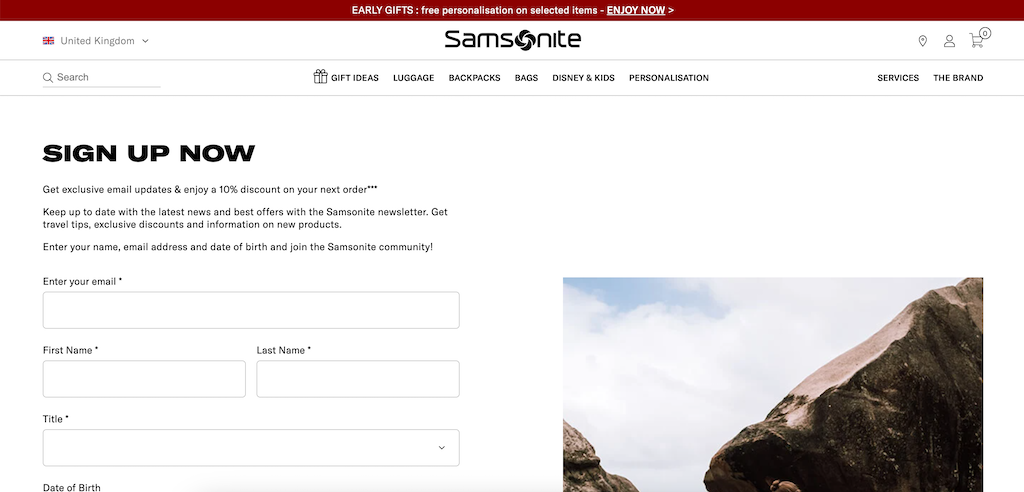 新秀丽首单折扣