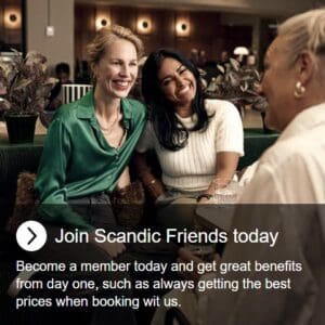 SCANDIC HOTELS Kupong