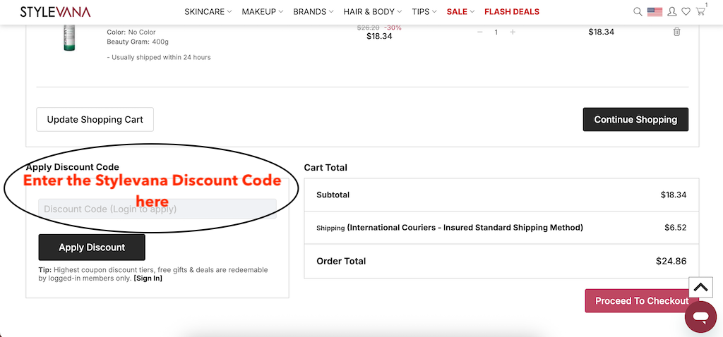 How to Apply a Stylevana Coupon Code