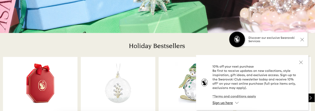 Swarovski NewCustomerDiscount