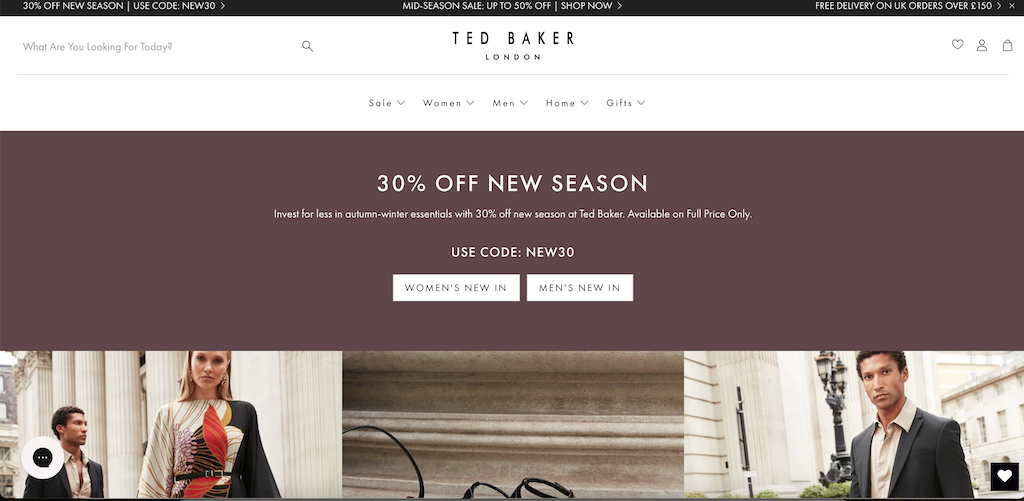 Ted Baker coupon