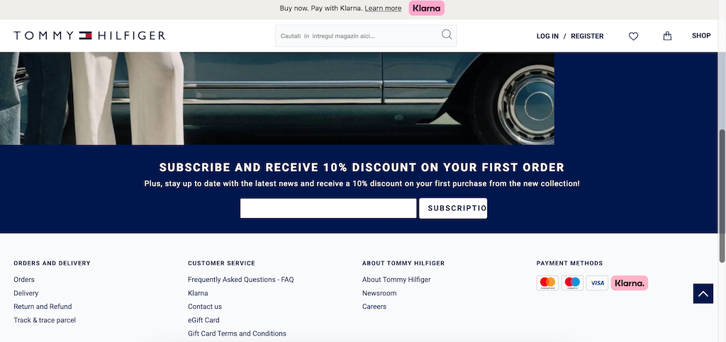 TommyHilfiger NewCustomerDiscount