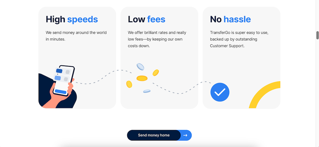 TransferGo LowGebühren