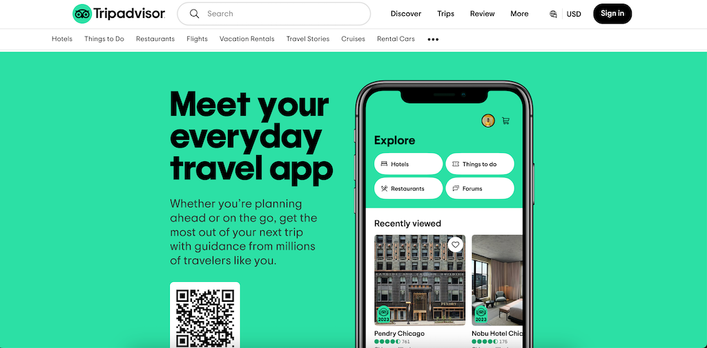 Sleva na aplikaci Tripadvisor